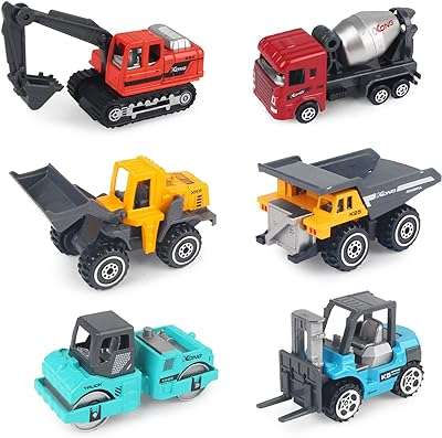 Jouets de véhicules de construction joyfia 6 mini jouets de voiture d'ingénierie pour garçons. Ne dépensez pas plus que nécessaire, et optez pour DIAYTAR COTE D'IVOIRE  ! Notre boutique en ligne spécialisée dans les produits discount propose une large gamme d'articles pour la maison, l'électroménager, l'informatique, la mode et les gadgets, tous offerts à des prix défiant toute concurrence. Profitez de cette opportunité pour économiser tout en vous offrant ce dont vous avez besoin.