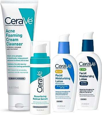 Coffret de soins de la peau contre l'acné cerave | nettoyant pour le visage. DIAYTAR COTE D'IVOIRE  - la meilleure adresse en ligne pour des achats discount dans tous les domaines ! Découvrez notre vaste choix de produits, de la maison à l'électroménager en passant par l'informatique et la mode. Profitez des réductions incroyables sur des articles de qualité, vous permettant d'économiser sans compromis. Avec des options de livraison rapides et notre engagement envers votre satisfaction, bénéficiez d'une expérience d'achat en ligne sans tracas chez nous !