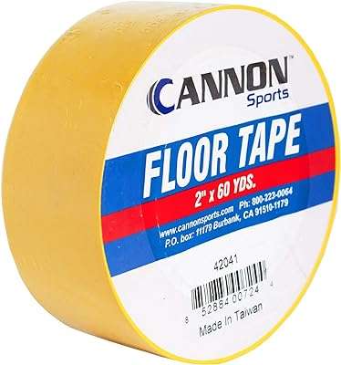 Ruban de marquage pour terrain de sport canon 2" x 60 mètres. Découvrez DIAYTAR COTE D'IVOIRE, la référence en ligne pour des achats discount. Trouvez tout ce dont vous avez besoin, des articles de maison aux dernières innovations technologiques, sans vous ruiner. Avec notre sélection variée et nos prix compétitifs, vous êtes sûr de trouver les meilleures affaires.