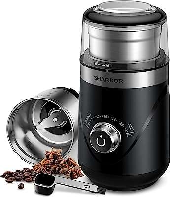 Moulin à café électrique réglable shardor moulin épices grains de café expresso avec fraise. DIAYTAR COTE D'IVOIRE  - Votre destination en ligne pour des offres discount sur tout ! Parcourez notre vaste sélection de produits pour équiper votre maison avec des électroménagers, des articles de mode tendance et même des gadgets technologiques, le tout à des prix incroyables. Ne manquez pas nos super promotions et économisez dès aujourd'hui !