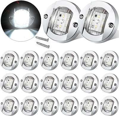 20 pièces lumières intérieures de bateau marin 12v 3" lumière de pont. Avec DIAYTAR COTE D'IVOIRE, vous pouvez profiter de produits discount de qualité supérieure sans compromettre votre budget. Notre boutique en ligne propose une vaste sélection d'articles, allant des essentiels pour la maison aux gadgets dernier cri, tous proposés à des prix compétitifs pour vous offrir un véritable rapport qualité-prix.
