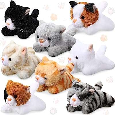 8 pièces d'animaux en peluche de 5 pouces assortiment mignon de jouets pour animaux. Découvrez DIAYTAR COTE D'IVOIRE, votre magasin en ligne de confiance pour des bons plans à ne pas manquer. Explorez nos multiples catégories telles que l'électroménager, le mobilier, l'informatique et la mode, et dénichez les offres les plus avantageuses pour tous vos besoins, le tout en un seul endroit.