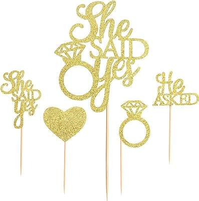Ensemble de 25 décorations de cupcakes ercadio gold he asked she said yes avec dessus. DIAYTAR COTE D'IVOIRE, votre destination en ligne pour des achats malins : explorez nos catégories variées telles que la maison, l'électroménager, l'informatique et la mode, et découvrez des produits discount à prix défiant toute concurrence. Faîtes-vous plaisir sans vous ruiner avec DIAYTAR COTE D'IVOIRE !