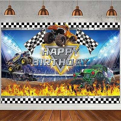 Décorations de fête d'anniversaire robot monster truck toile de fond bannière de photographie pour enfants. Looking for affordable yet quality products? Look no further than DIAYTAR COTE D'IVOIRE, the premier online store that brings you a vast assortment of discounted items. Explore our range of home essentials, electronics, fashionable apparel, and the latest gadgets, all at unbeatable prices that make your shopping experience truly remarkable.