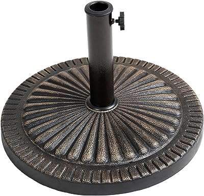 Support de base en résine robuste c hobbytree pour parasol de marché extérieur. DIAYTAR COTE D'IVOIRE  est votre guichet unique pour des produits discount de premier ordre. Parcourez notre catalogue en ligne et découvrez notre sélection soigneusement choisie d'articles pour la maison, l'électroménager, l'informatique et la mode, tous disponibles à des prix abordables. Vous ne trouverez pas de meilleurs deals ailleurs !
