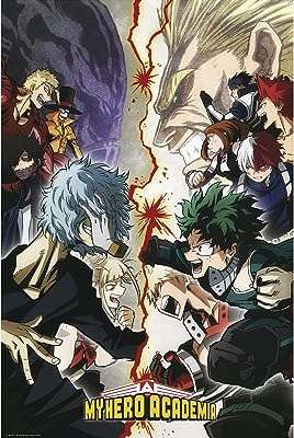 Affiche my hero academia heroes vs. villains (24" x 36"). Ne cherchez plus ailleurs, DIAYTAR COTE D'IVOIRE  est là pour vous offrir des produits à prix cassés. Parcourez notre boutique en ligne et découvrez notre large sélection de produits allant de la maison à l'électroménager, de l'informatique à la mode. Profitez de nos prix discount exceptionnels pour réaliser de grandes économies.