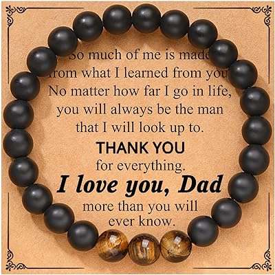 Cadeaux d'anniversaire pour papa grand père grand père oncle père de la mariée avec carte significative bracelet. DIAYTAR COTE D'IVOIRE  - des réductions incroyables sur tous les produits dont vous avez besoin. Parcourez notre boutique en ligne pour découvrir des offres discount sur des centaines d'articles, allant de la mode aux appareils électroménagers dernier cri.