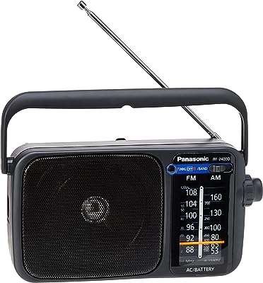 Radio portable panasonic rf 2400d avec double récepteur am fm noir (paquet de 1). À la recherche de bons plans ? DIAYTAR COTE D'IVOIRE  est là pour vous ! Explorez notre sélection discount de produits pour la maison, l'électroménager et l'informatique, ainsi que des vêtements à la mode et des gadgets abordables. Des économies garanties sur tous vos achats en ligne !
