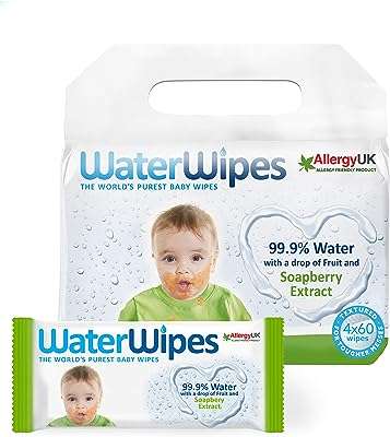 Lingettes pour bébé waterwipes soapberry paquet économique de 240 pièces  . DIAYTAR COTE D'IVOIRE  - La boutique en ligne qui rend le shopping abordable! Découvrez notre sélection de produits discount, comprenant des équipements informatiques, des appareils électroménagers, des vêtements tendance et bien plus encore, tous à des prix défiant toute concurrence.