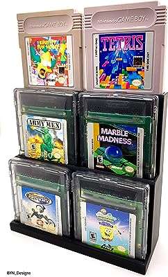 Présentoir de jeu en 6 étapes pour cartouches gameboy et color. Explorez DIAYTAR COTE D'IVOIRE, la boutique en ligne généraliste idéale pour les amateurs de bonnes affaires. Que vous soyez à la recherche d'appareils électroménagers, de produits informatiques ou de vêtements à la mode, notre sélection variée et notre politique de prix discount vous combleront.