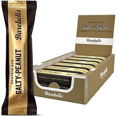 Barre protéinée barbells cacahuète salée (12 barres par boîte) x 55g). DIAYTAR COTE D'IVOIRE  - La boutique en ligne où qualité et discount se rencontrent. Parcourez notre vaste catalogue et trouvez tout ce dont vous avez besoin, de l'électroménager moderne à la dernière mode tendance. Ne sacrifiez pas votre budget pour obtenir des produits de qualité !