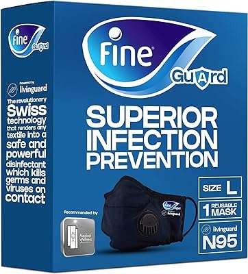 Masque facial n95 fine guard pour adulte avec technologie livingard prévention des infections. Parcourez notre magasin en ligne DIAYTAR COTE D'IVOIRE  et profitez de nos offres incroyables sur une large gamme de produits. Trouvez tout ce dont vous avez besoin, de l'électroménager à l'informatique, et restez à la mode sans vous ruiner grâce à nos articles à prix réduits.
