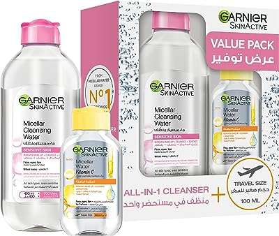Garnier skinactive eau micellaire nettoyante classique 400 ml + lumineuse à la vitamine. Découvrez DIAYTAR COTE D'IVOIRE, la boutique en ligne incontournable pour les chasseurs de rabais. Trouvez tout ce dont vous avez besoin, des articles pour la maison à l'électroménager, en passant par l'informatique et la mode, à des prix discount incroyables. Économisez tout en vous offrant ce dont vous avez besoin chez DIAYTAR COTE D'IVOIRE !