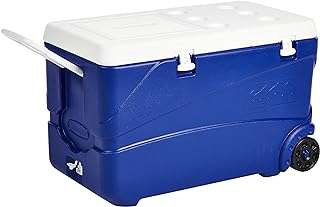 Glacière en plastique cosmoplast keep cooler glacière de luxe 95 capacité 102 litres avec roulettes. DIAYTAR COTE D'IVOIRE  is revolutionizing the way you shop online by offering a wide selection of discounted products under one virtual roof. From top-notch household appliances to high-tech electronics, trendy fashion items, and innovative gadgets, our store ensures you find the best deals on quality products for every aspect of your life.