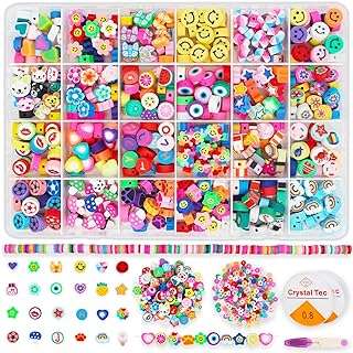 Mtanvxay 777 pcs perles de fruits et de fleurs en argile polymère d'argile preppy pour kit. Discover an endless array of discounted products at DIAYTAR COTE D'IVOIRE, your go-to destination for all things affordable. Whether it's appliances, electronics, fashionable clothing, or tech-savvy gadgets, our online store offers unbeatable deals that guarantee incredible savings without compromising on quality.
