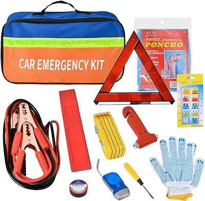 Akaminen trousse d'outils d'urgence automatique 11 en 1 trousse essentielle pour véhicule avec triangle. À la recherche de produits discount de qualité ? Faites confiance à DIAYTAR COTE D'IVOIRE  ! Notre plateforme en ligne regorge d'articles pour la maison, l'électroménager, l'informatique, la mode et les gadgets, tous proposés à des prix compétitifs. Explorez notre catalogue dès maintenant et bénéficiez de remises exceptionnelles sur une large gamme de produits.