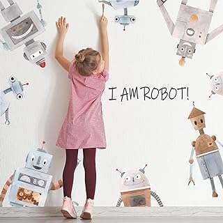 Stickers muraux de robots réutilisables amovibles et repositionnables sans plastique pour lits. Découvrez DIAYTAR COTE D'IVOIRE, votre boutique en ligne où vous pouvez économiser gros sur une large gamme de produits. Trouvez tout ce dont vous avez besoin pour votre maison, de l'électroménager à l'informatique, et restez à la mode avec nos vêtements et gadgets discount. N'attendez plus et profitez dès maintenant de nos offres à prix cassés!
