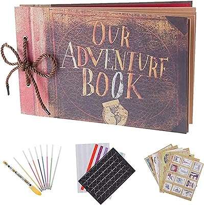 Boîte de rangement pour album photo notre scrapbooking pixar up fait à la main. Faites des économies sans compromis chez DIAYTAR COTE D'IVOIRE, votre destination de shopping en ligne pour des produits discount de qualité supérieure, allant des appareils électroniques à la décoration d'intérieur.