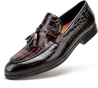 Mocassins à franges pour hommes chaussures formelles décontractées classiques mocassins enfiler en cuir. Faites des économies sans compromis sur la qualité avec DIAYTAR COTE D'IVOIRE  ! Notre boutique en ligne propose une vaste sélection de produits discount, des appareils électroménagers fiables aux articles de mode tendance, en passant par les équipements informatiques. Trouvez tout ce dont vous avez besoin à des prix défiant toute concurrence.