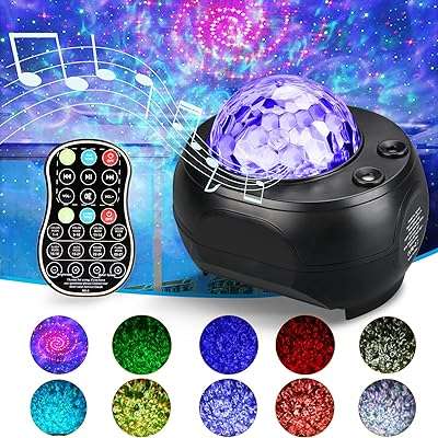 Aminac projecteur de lumière de ciel étoilé avec haut parleur bluetooth 13 couleurs veilleuse avec télécommande pour chambre. Découvrez DIAYTAR COTE D'IVOIRE, votre boutique en ligne incontournable pour des affaires discount. Profitez de nos multiples catégories allant des articles pour la maison aux gadgets dernier cri, en passant par la mode à petits prix. Faites-vous plaisir sans vous ruiner avec notre sélection variée !
