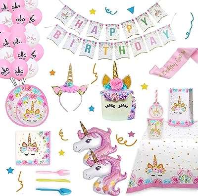 Ensemble de fournitures de fête et de couverts licorne pour 16 personnes parfait la décoration. Faites de bonnes affaires dès aujourd'hui avec DIAYTAR COTE D'IVOIRE  ! Parcourez notre boutique en ligne généraliste où vous trouverez une large gamme de produits discount, des articles pour la maison à l'électroménager, en passant par l'informatique et la mode. Profitez de nos prix compétitifs et offrez-vous des produits de qualité à moindre coût.