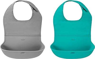 Lot de 2 bavoirs pliables oxo tot gris bleu sarcelle gris lot (lot. À la recherche de bons plans ? DIAYTAR COTE D'IVOIRE  est là pour vous ! Explorez notre sélection discount de produits pour la maison, l'électroménager et l'informatique, ainsi que des vêtements à la mode et des gadgets abordables. Des économies garanties sur tous vos achats en ligne !