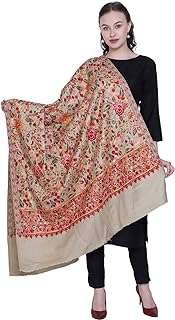 Châle du cachemire pour femme brodé de pari (40 x 80). DIAYTAR COTE D'IVOIRE  vous offre un large choix de produits discount, allant des appareils électroménagers dernier cri aux vêtements à la mode en passant par les gadgets les plus innovants. Faites vos achats en ligne en toute simplicité et bénéficiez de prix avantageux pour équiper votre maison avec style, sans vous ruiner.