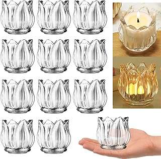 Goldell 12 pièces ensemble de bougeoirs en verre épais transparent à. DIAYTAR COTE D'IVOIRE  - votre source de bons plans pour tous vos besoins en matière de produits discount. Avec une gamme variée de linge de maison, d'appareils électroménagers, d'articles informatiques et bien plus encore, nous sommes votre guichet unique pour des économies substantielles. Faites vos achats en ligne en toute confiance et profitez des meilleurs prix sur le marché.