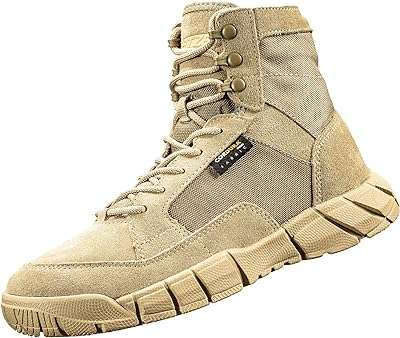Bottes militaires légères de 6 pouces pour hommes bottes de randonnée en plein. À la recherche de bons plans ? Ne cherchez plus, DIAYTAR COTE D'IVOIRE  est là pour vous ! Naviguez à travers notre boutique en ligne proposant une large sélection de produits discount, des articles pour la maison à l'électroménager, en passant par l'informatique, la mode et les gadgets branchés.