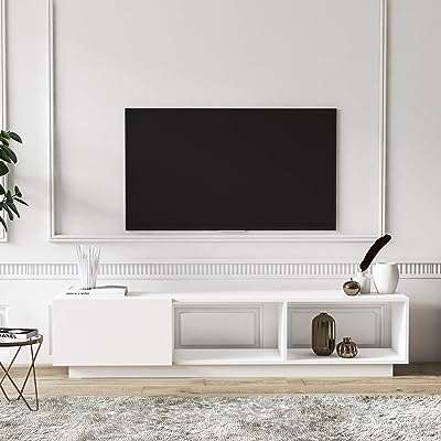 Meuble tv moderne minimactor jusqu'à 75" avec rangement led intelligent table d'appoint de 70". DIAYTAR COTE D'IVOIRE  réinvente vos achats en ligne en vous proposant une gamme incroyablement diverse de produits à prix réduits. Parcourez notre boutique en ligne et découvrez des articles discount pour la maison, l'électroménager, l'informatique, la mode et les gadgets, tout en réalisant d'importantes économies. Offrez-vous le meilleur sans vous ruiner grâce à notre sélection soigneusement choisie pour satisfaire tous vos besoins.
