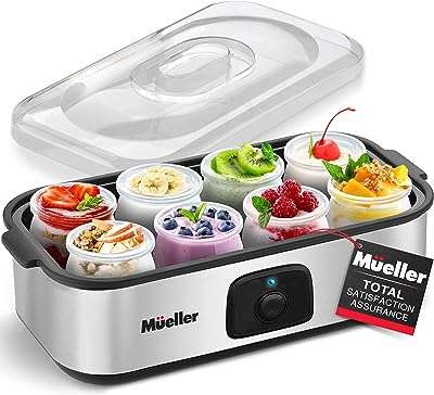Yaourtière grecque müller avec 8 pots couvercles en verre écran one touch : parfaite pour les options. Faites des affaires exceptionnelles sur DIAYTAR COTE D'IVOIRE ! Avec notre large éventail de produits discount, allant des articles de décoration intérieure aux appareils électroniques, en passant par les jouets pour enfants et les produits de santé, vous êtes assurés de trouver tout ce dont vous avez besoin à des prix imbattables.