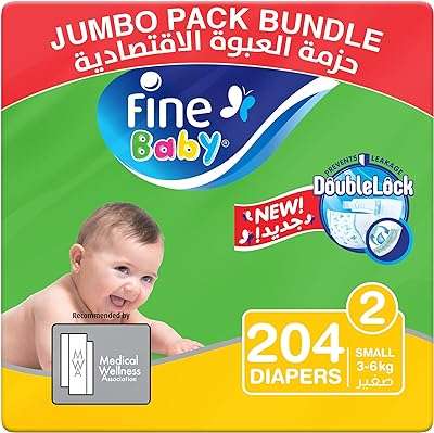 Couches anti fuite double barrière fine baby new paquet géant de 204. À la recherche de bonnes affaires en ligne ? Ne cherchez plus ! DIAYTAR COTE D'IVOIRE  vous offre un vaste choix de produits discount, de la maison à l'électroménager, en passant par l'informatique et la mode. Faites-vous plaisir à des prix incroyables et découvrez notre sélection dès maintenant.
