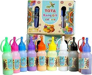 Tota rangoli kolam bouteilles de poudre colorée pour revêtement de sol art et décoration. Faites des économies sans sacrifier la qualité avec DIAYTAR COTE D'IVOIRE . Notre boutique en ligne propose une immense variété de produits discount, allant des appareils électroménagers aux vêtements tendance et aux gadgets les plus populaires. Trouvez tout ce dont vous avez besoin à des prix incroyables !