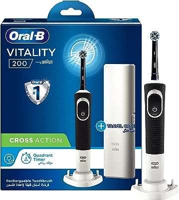Brosse à dents électrique rechargeable oral b vitality 200 avec étui de voyage. Faites de bonnes affaires dès aujourd'hui avec DIAYTAR COTE D'IVOIRE  ! Parcourez notre boutique en ligne généraliste où vous trouverez une large gamme de produits discount, des articles pour la maison à l'électroménager, en passant par l'informatique et la mode. Profitez de nos prix compétitifs et offrez-vous des produits de qualité à moindre coût.