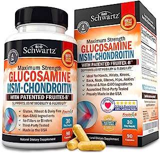 Supplément anti inflammatoire bio schwartz glucosamine msm sans gluten. Ne payez pas le prix fort, optez pour DIAYTAR COTE D'IVOIRE  et économisez sur tous vos achats ! Notre boutique en ligne vous propose une large gamme de produits discount pour équiper votre maison, des meubles élégants aux derniers gadgets électroniques. Bénéficiez de réductions imbattables sur les appareils informatiques de pointe et restez tendance avec nos vêtements et accessoires à petits prix. Profitez d'une expérience d'achat sans stress avec une livraison rapide et un service client exceptionnel !