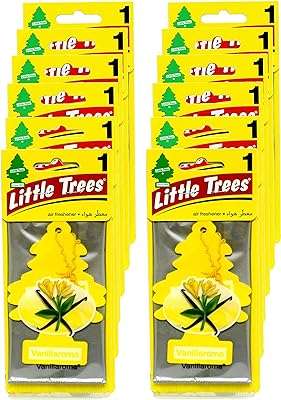 Désodorisant pour voiture little trees vanillarum (paquet de 12 en 1). Rencontrez les bonnes affaires chez DIAYTAR COTE D'IVOIRE  – votre destination en ligne pour des produits discount pour tous les aspects de votre vie. Découvrez notre sélection variée d'articles pour la maison, allant des appareils électroménagers indispensables aux éléments décoratifs élégants. Restez connecté avec notre gamme d'appareils informatiques à prix imbattables, et ravivez votre style avec des vêtements et accessoires tendance à petit prix. Faites des économies tout en obtenant la qualité que vous méritez !