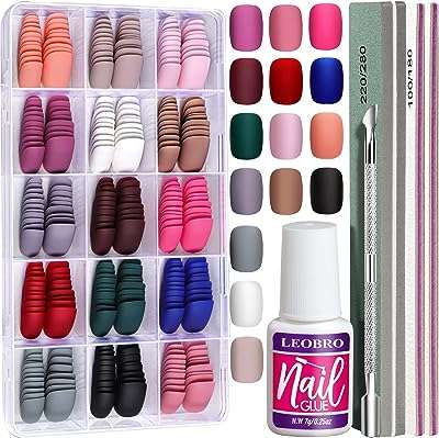 15pcs 360pcs ongles courts presse sur rond mat acrylique faux extra. Ne payez plus le prix fort pour des produits de qualité grâce à DIAYTAR COTE D'IVOIRE . Notre boutique en ligne propose une gamme étendue de produits discount, de l'électroménager à l'informatique en passant par la mode et les gadgets. Faites des économies tout en restant à la pointe des tendances !