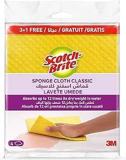 Éponge de cuisine classique scotch brite absorbe rapidement et facilement n'importe quel. DIAYTAR COTE D'IVOIRE  - votre guichet unique pour des produits discount dans tous les domaines. Redécorez votre maison, améliorez votre cuisine, restez à la pointe de la mode et profitez des derniers gadgets, le tout à des prix exceptionnels. Dites adieu aux achats coûteux et bienvenue aux bonnes affaires !
