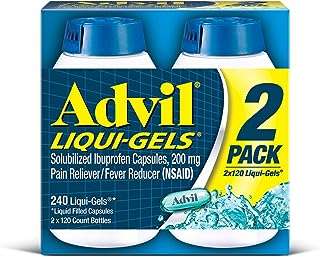 Pack économique de gels liquides advil de 2 (120 chacun). À la recherche de bons plans pour équiper votre maison à moindre coût ? DIAYTAR COTE D'IVOIRE  est là pour vous ! Découvrez notre sélection de produits discount pour la maison, de l'électroménager à la décoration, et profitez de prix imbattables tout au long de l'année.