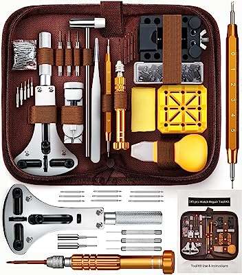 Kit de réparation de montre easytime outil de retrait de maillon de montre réglage du bracelet y compris. À la recherche de bons plans en ligne ? Ne cherchez pas plus loin que DIAYTAR COTE D'IVOIRE  ! Notre boutique généraliste vous propose une large gamme de produits discount, allant des articles pour la maison aux appareils électroménagers, en passant par l'informatique, la mode et les gadgets. Faites des économies tout en trouvant des produits de qualité, le tout en quelques clics seulement.
