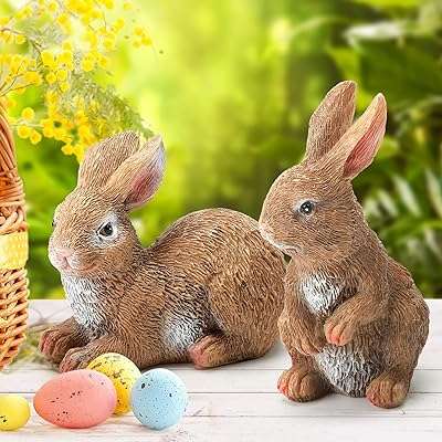 Décorations de lapin de pâques de printemps figurines table pour la fête à maison et les vacances. Faites des économies sans compromettre votre satisfaction avec DIAYTAR COTE D'IVOIRE . Notre boutique en ligne propose une variété de produits discount dans différentes catégories, de l'électronique à la mode. Trouvez tout ce dont vous avez besoin à des prix imbattables !