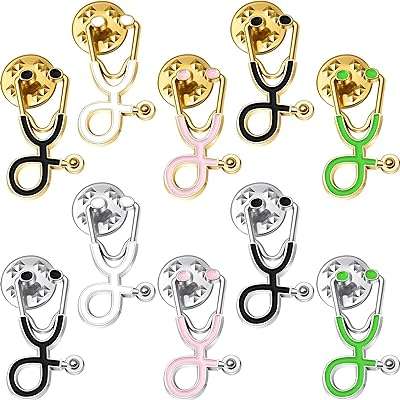 Broche de stéthoscope d'infirmière épinglette en émail pour étudiants en médecine vêtements. DIAYTAR COTE D'IVOIRE, votre destination en ligne pour tous les produits discount dont vous avez besoin. Explorez notre large gamme de produits, allant des gadgets de dernière génération aux vêtements à la mode, en passant par les équipements informatiques et bien plus encore, le tout à des prix imbattables.