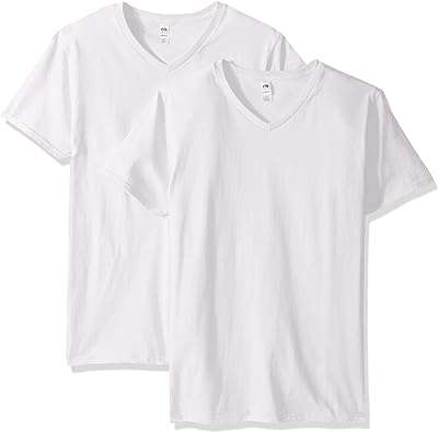 T shirt en coton à col en v fruit of the loom pour hommes. DIAYTAR COTE D'IVOIRE, votre destination en ligne pour des achats malins. Parcourez notre vaste sélection de produits discount allant de la maison à l'électronique en passant par la mode et l'informatique. Ne sacrifiez pas la qualité pour le prix lorsque vous pouvez avoir les deux chez nous.