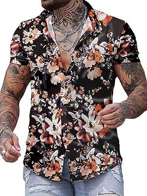 T shirt d'été boutonné à manches courtes et fleurs hawaïennes gurgliter. Vous cherchez des bonnes affaires en ligne ? Ne cherchez pas plus loin que DIAYTAR COTE D'IVOIRE, la boutique en ligne généraliste où vous trouverez tout à prix discount. Explorez notre sélection complète, allant de la maison à l'électroménager, de l'informatique à la mode et aux gadgets, et bénéficiez de tarifs avantageux pour tous vos achats. Réalisez des économies importantes sans compromettre la qualité avec DIAYTAR COTE D'IVOIRE .
