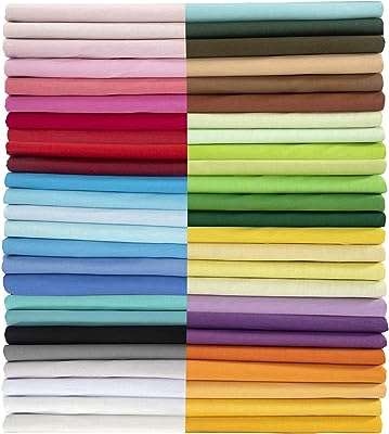 Oplice 50 pièces 98" x (25 cm 25 cm) fat quarter lot de tissus. Faites des économies sans sacrifier la qualité avec DIAYTAR COTE D'IVOIRE . Notre boutique en ligne propose une immense variété de produits discount, allant des appareils électroménagers aux vêtements tendance et aux gadgets les plus populaires. Trouvez tout ce dont vous avez besoin à des prix incroyables !