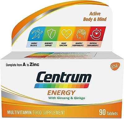 Centrum energy 90 comprimés multivitamines au ginseng et au gingko biloba. DIAYTAR COTE D'IVOIRE  - des réductions incroyables sur tous les produits dont vous avez besoin. Parcourez notre boutique en ligne pour découvrir des offres discount sur des centaines d'articles, allant de la mode aux appareils électroménagers dernier cri.