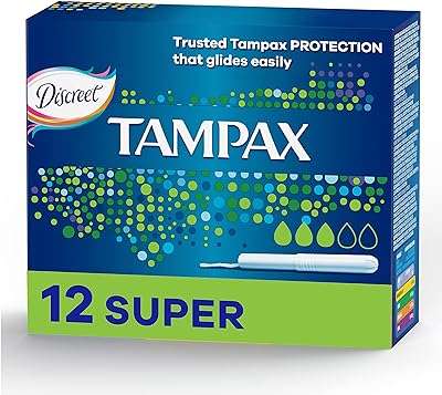 Super tampons tampax avec applicateur 12 pièces. DIAYTAR COTE D'IVOIRE  vous propose une expérience de shopping en ligne à petit budget sans compromettre la qualité. Découvrez notre sélection diversifiée de produits discount, allant de l'informatique aux gadgets branchés, en passant par les articles pour la maison et bien plus encore. Faites des économies intelligentes et restez dans la tendance avec DIAYTAR COTE D'IVOIRE .