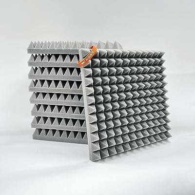Panneau de mousse pyramidale acoustique mmt (9 pièces). DIAYTAR COTE D'IVOIRE  vous offre des produits discount exceptionnels, sans compromis sur la qualité. Parcourez notre sélection variée comprenant des appareils électroménagers fiables, des gadgets innovants et des tendances mode à des prix défiant toute concurrence.