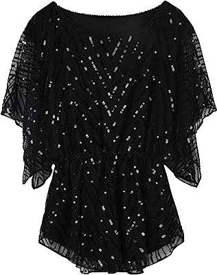 Chemisier à paillettes pour femme orné de perles brillantes pour les fêtes et soirées. Découvrez DIAYTAR COTE D'IVOIRE, votre source incontournable pour des produits discount de premier choix. Parcourez notre vaste sélection d'appareils électroniques, de gadgets dernier cri, d'articles ménagers indispensables et bien plus encore, le tout à des prix imbattables.