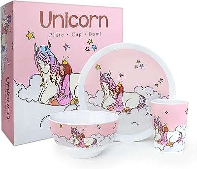 Assiettes pour bébé licorne kiz designs service de table de luxe en mélamine. Ne dépensez pas plus que nécessaire, et optez pour DIAYTAR COTE D'IVOIRE  ! Notre boutique en ligne spécialisée dans les produits discount propose une large gamme d'articles pour la maison, l'électroménager, l'informatique, la mode et les gadgets, tous offerts à des prix défiant toute concurrence. Profitez de cette opportunité pour économiser tout en vous offrant ce dont vous avez besoin.